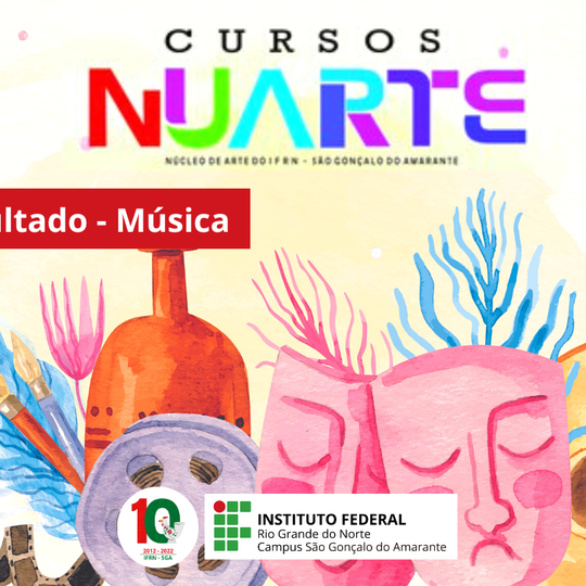 #12844 Nuarte divulga resultado de seleção para cursos de música