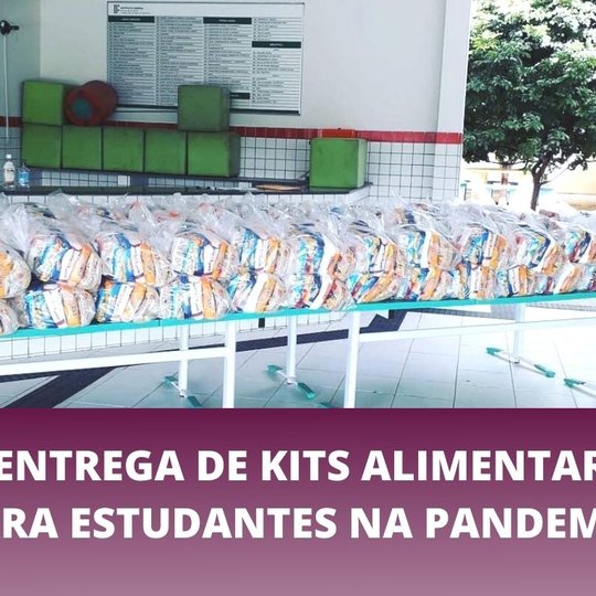 #12895 Campus divulga data de entrega da 8ª etapa dos kits alimentares