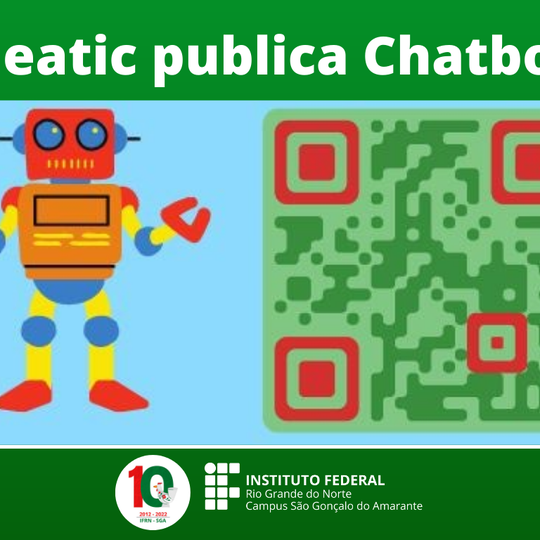 #12918 Grupo de Pesquisa do Campus SGA publica o Chatbot