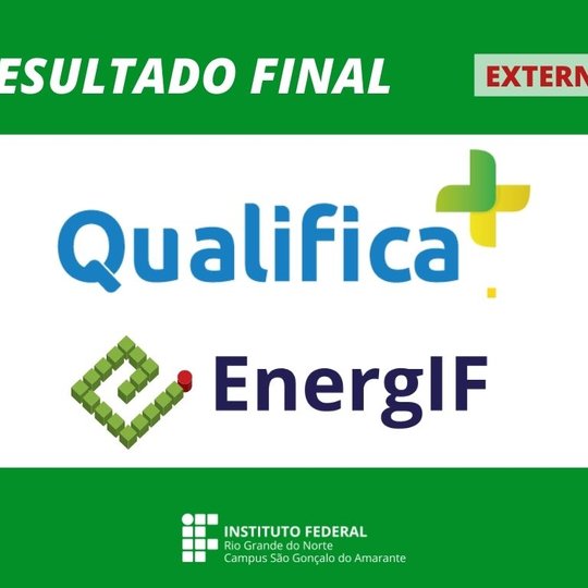 #12928 Divulgado resultado final da seleção para docentes externos do Qualifica Mais (Pronatec)