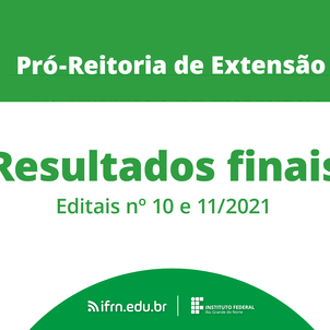 #12960 Programa de Apoio Institucional à Extensão: divulgados resultados finais