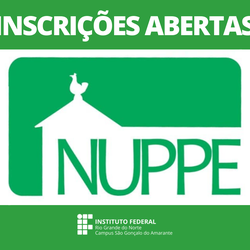 #12976 Nuppe abre vagas para novos alunos extensionistas no ano de 2022