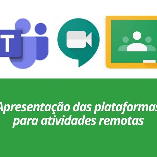 #13033 Diretoria Acadêmica apresenta plataformas a serem usadas nas aulas remotas