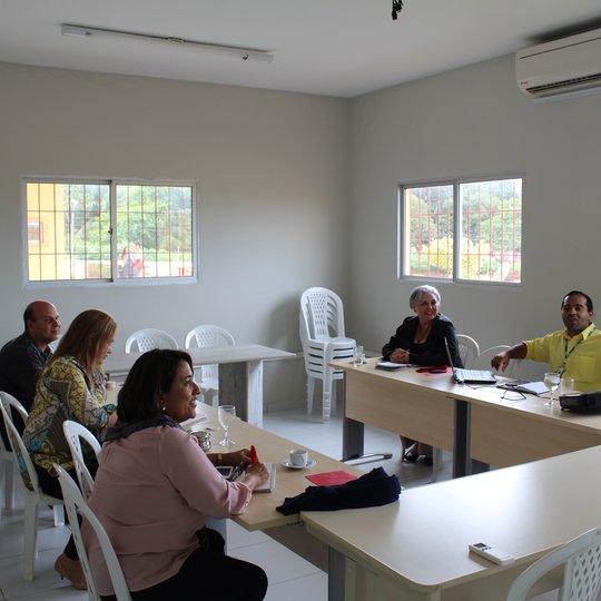 #13062 Campus recebe visita da pró-reitora de Extensão