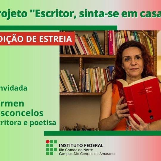 #13065 Núcleo de Arte inicia o Projeto "Escritor, sinta-se em casa"