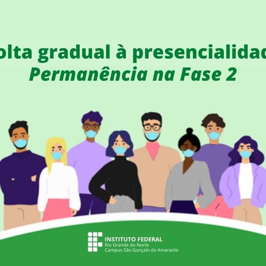 #13089 Campus SGA permanece na Fase 2 do Plano de Retomada das aulas presenciais