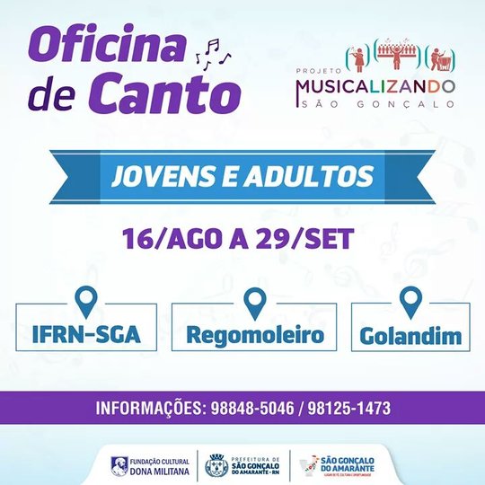 #13091 Iniciado o Projeto Musicalizando São Gonçalo 