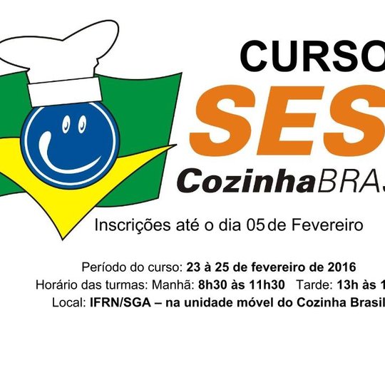 #13108 Inscrições no curso Sesi Cozinha Brasil vão até sexta-feira (5)