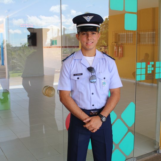 #13194 Ex-aluno do Campus SGA ingressa na Escola Preparatória de Cadetes do Ar