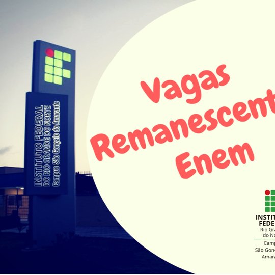 #13235 Campus publica primeira lista de vagas remanescentes do Enem 