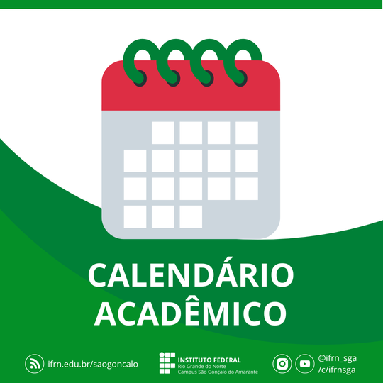 #13335  Direção do Campus divulga o Calendário Acadêmico para 2023