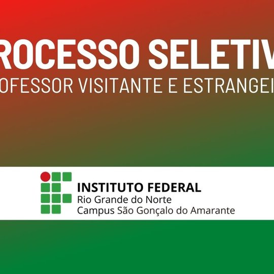 #13358 Divulgadas data e horário de apresentação oral para vaga de professor visitante