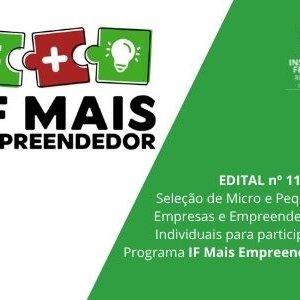 #13363 Seleção de empresas para participação no programa IF Mais Empreendedor