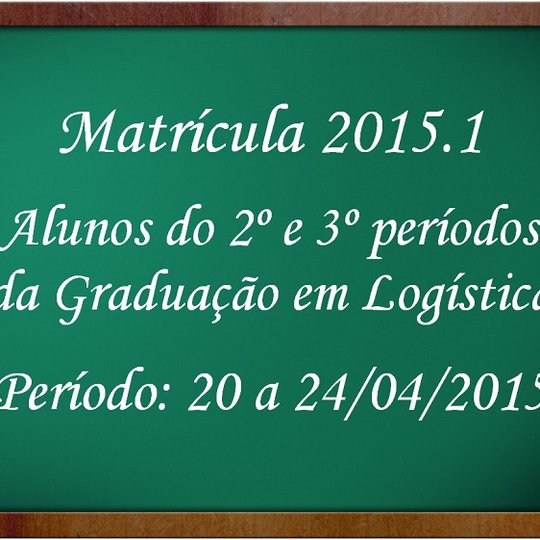 #13469 Alunos da graduação devem efetuar matrícula entre os dias 20 e 24