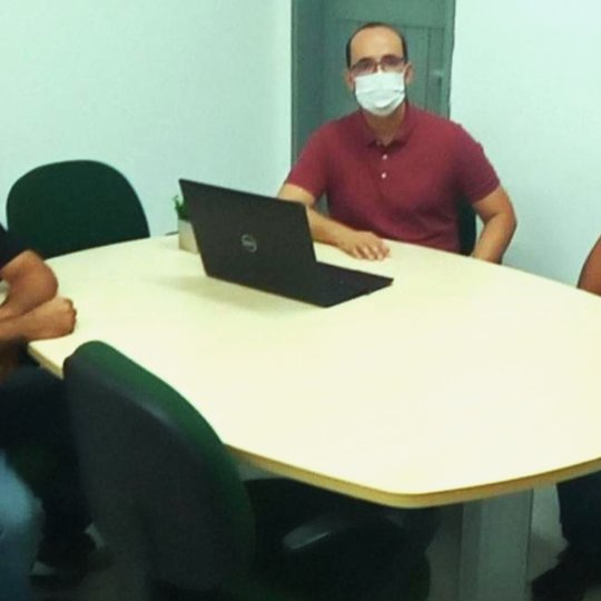 #13580 Gestão se reúne com Defesa Civil municipal e discute parcerias