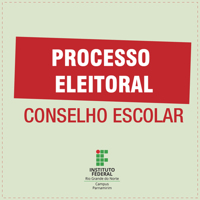 #13673 Retificado o resultado da eleição para Conselho Escolar do Campus