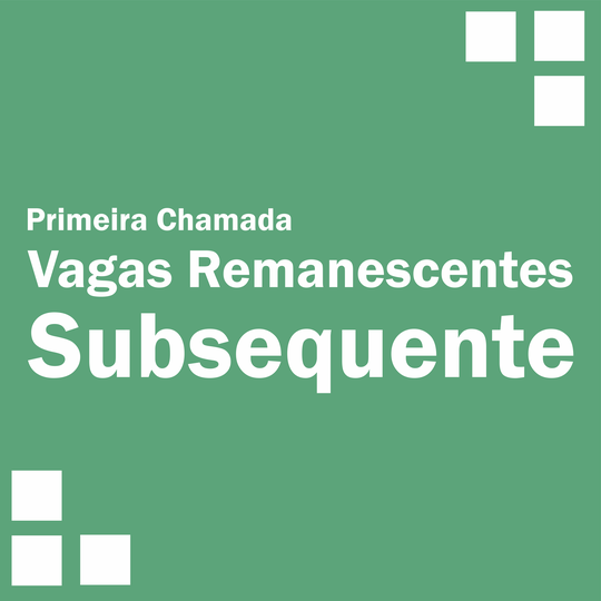 #13696 Campus publica primeira chamada das vagas remanescentes dos Cursos Técnicos Subsequentes