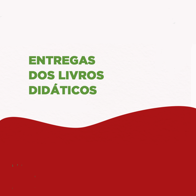 #13723 Divulgado o cronograma de recebimento e entrega dos livros didáticos