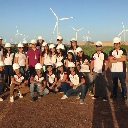 #13753 Turmas de Mecatrônica fazem visita à Parque Eólico