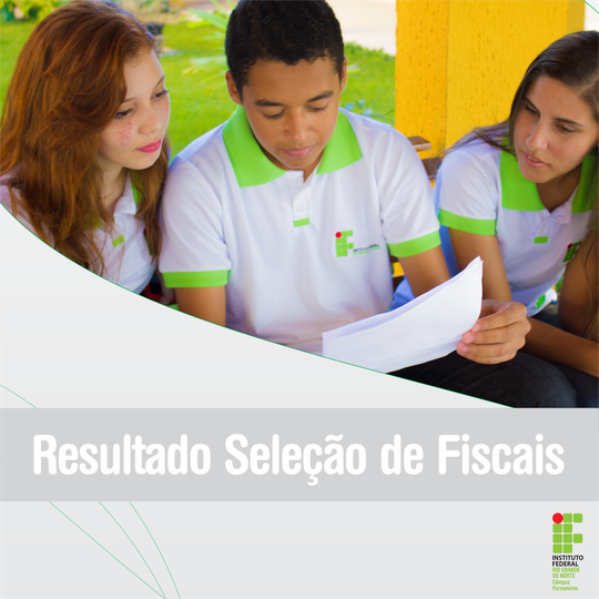 #13794 Resultado da Seleção de Fiscais