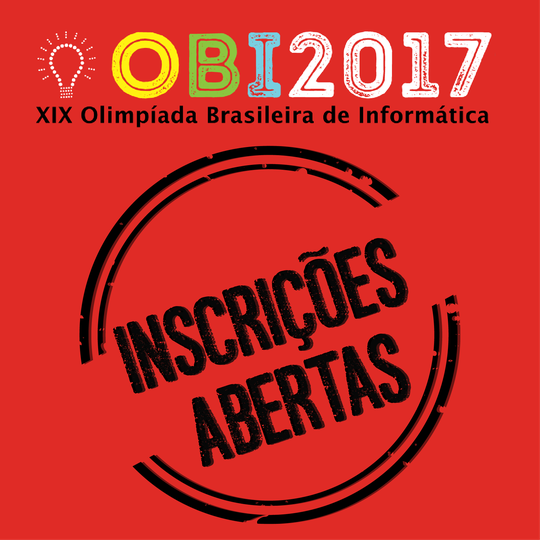 #13822 Prova da Olimpíada Brasileira de Informática acontece nesta sexta-feira (12)
