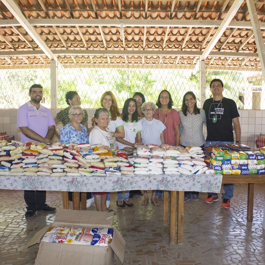 #13969 Alimentos arrecadados durante a II secitex foram entregues a instituições nesta sexta-feira (9)