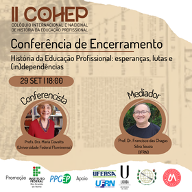 Conferência de Encerramento - II COHEP