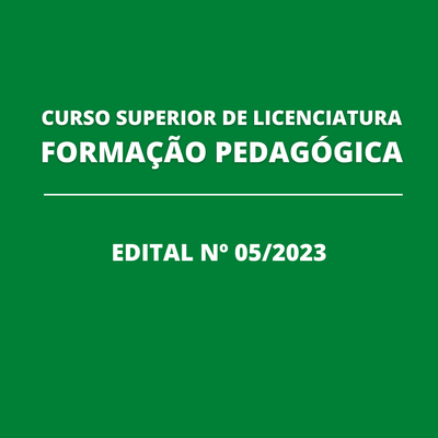 #14078 Publicado resultado final de oferta para Curso de Licenciatura em Formação Pedagógica