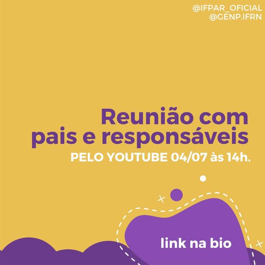 #14148 Diretoria Acadêmica convida pais para reunião