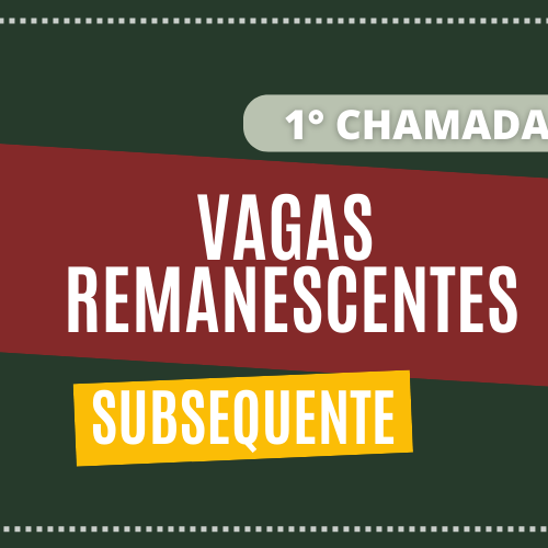 #14237 IFRN publica lista de vagas remanescentes para cursos de nível subsequente