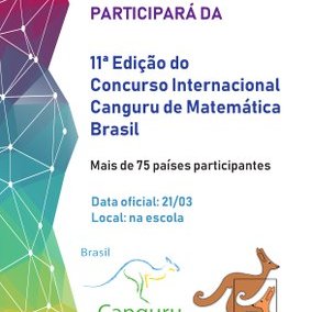 #14444 Alunos do Campus participam do Concurso Canguru de Matemática