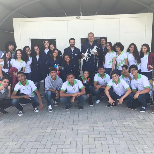 #14489 Curso de Mecatrônica do Campus realiza aula de campo