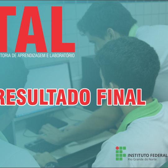 #14530 Publicado resultado final do TAL