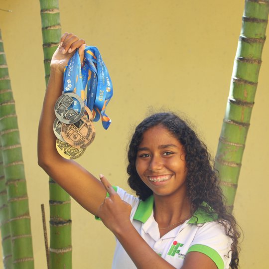 #14599 Aluna participa de evento paralímpico nacional