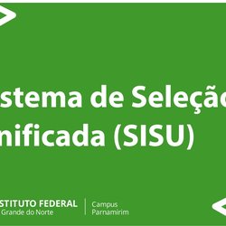 #14621 IFRN oferta 1.278 vagas para Cursos Superiores via SiSU 