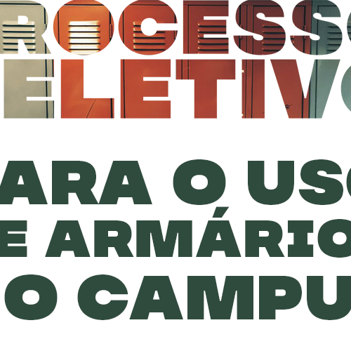 #14646 Publicado edital para uso de armários no Campus