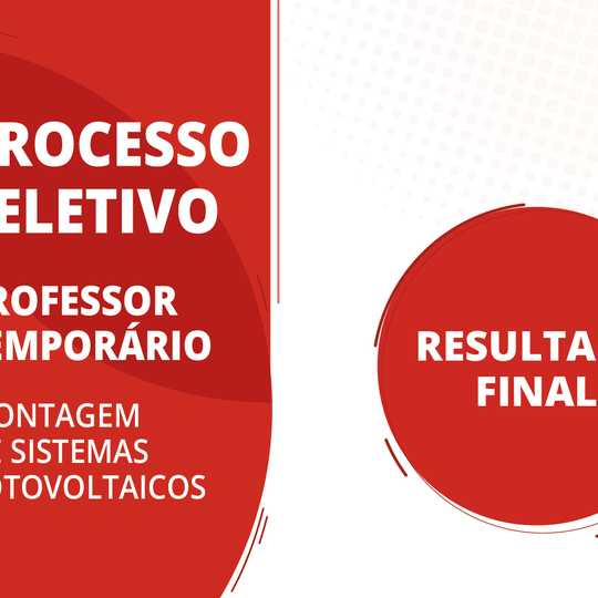 #14683 Campus divulga resultado de seleção docente para o Qualifica Mais