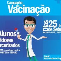 #14866 Câmpus Parnamirim realizará vacinação contra tétano e hepatite B