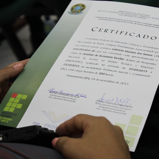 #14998 Formatura das turmas do PRONATEC 2013.2