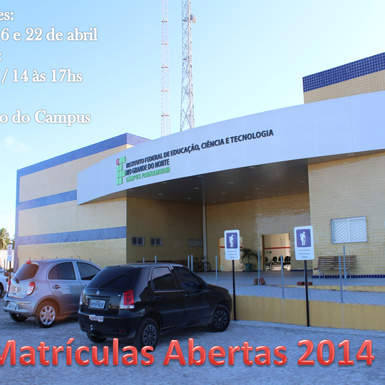 #15043 Período de matrículas 2014