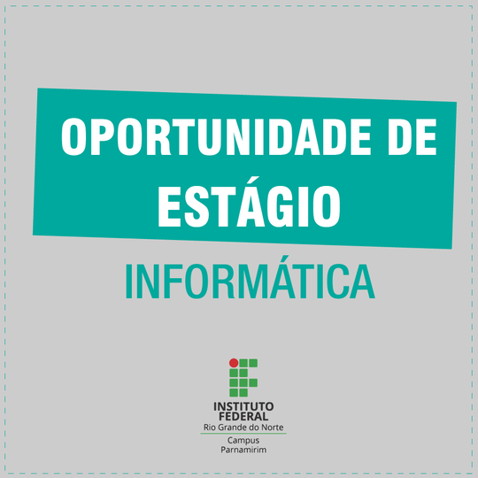 #15046 Campus abre seleção para estágio na área de Informática