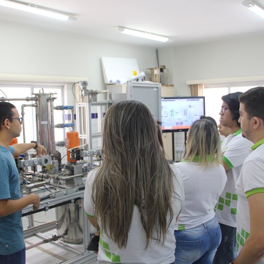 #15179 Campus recebe alunos para visita técnica