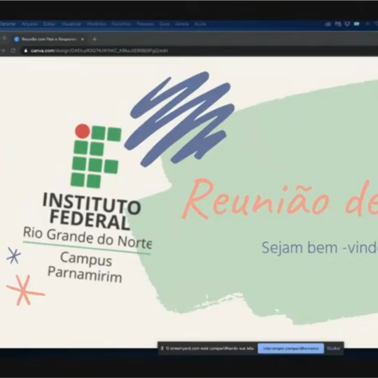 #15279 Reunião com pais e responsáveis foi realizada no modelo remoto na última sexta-feira 25 de setembro.