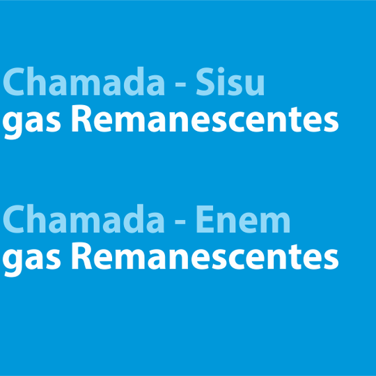 #15303 Divulgada 6ª Chamada de Vagas Remanescentes para o Curso Superior de Tecnologia em Sistemas para Internet