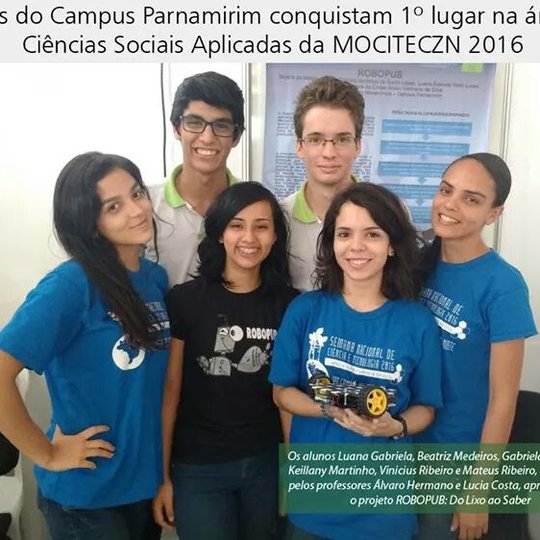 #15359 Coordenação de Extensão comemora 10 anos do campus Parnamirim com 70 projetos executados