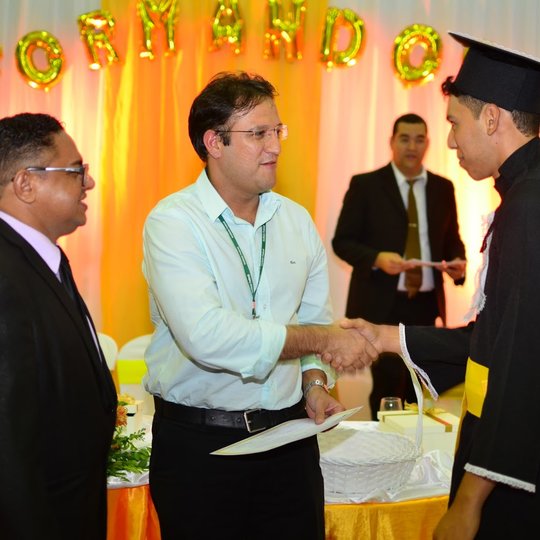 #15378 Diretores participam de solenidade de formatura do PROEJA FIC