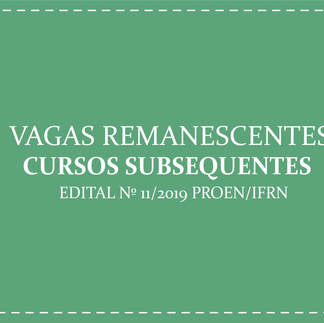 #15408 Publicado Edital da quarta chamada para preenchimento de vagas remanescentes
