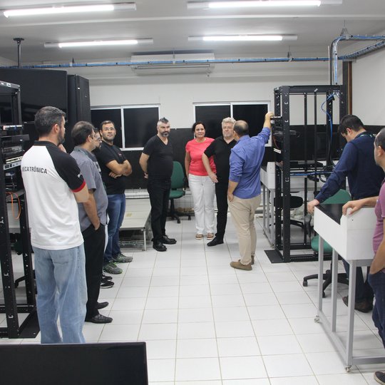 #15492 Campus recebe visita de professores da Universidade de Coimbra