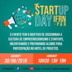 #15665 Startup Day acontece amanhã no Campus