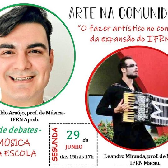 #15692 Mais uma edição do Arte na Comunidade agitará tarde da próxima segunda-feira